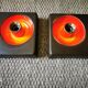 Pair of Space age ceramic wall lights from the 60s/70s