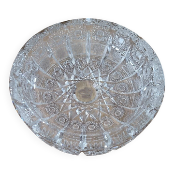 Cendrier / vide-poche en cristal