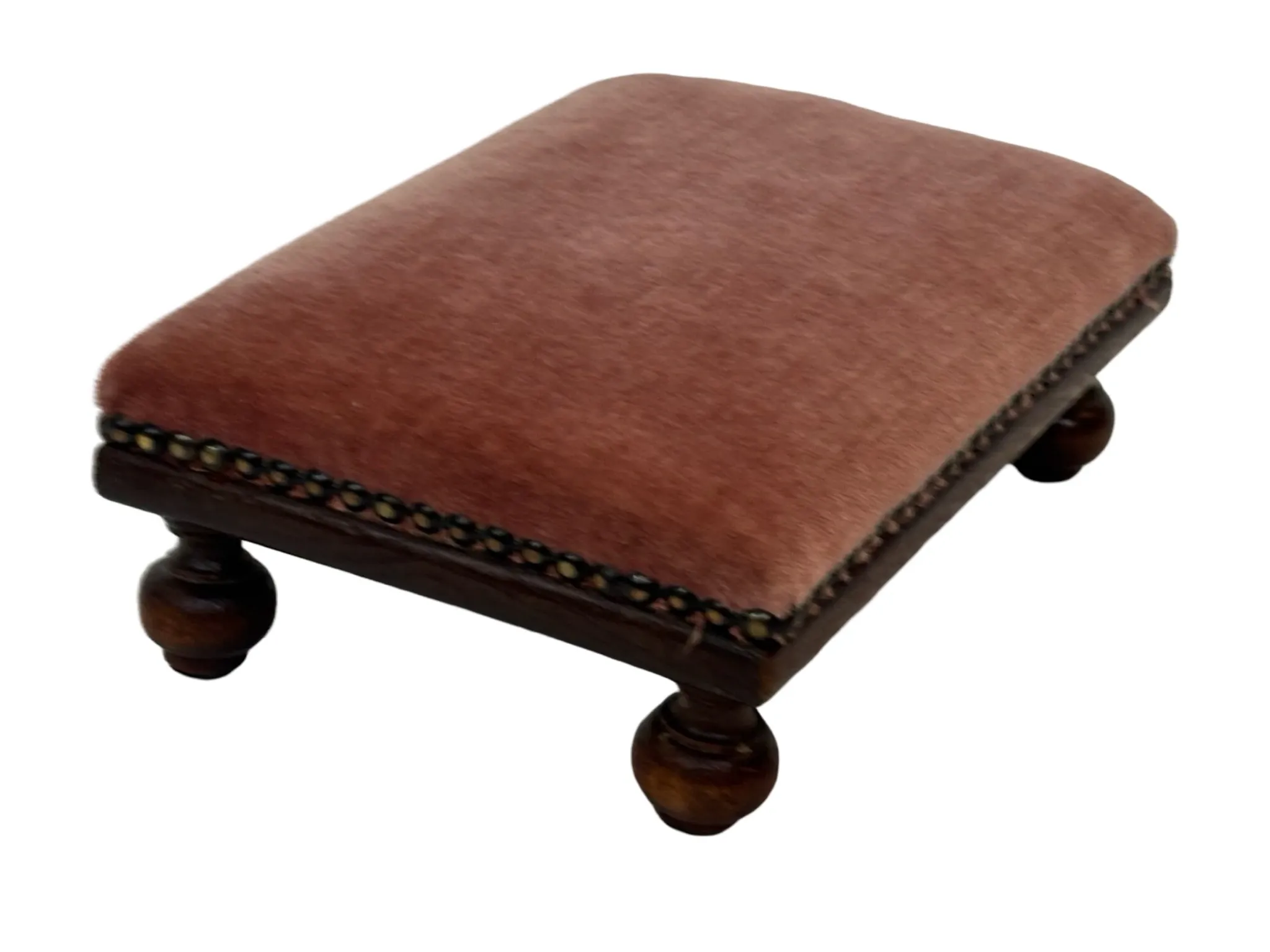 Pouf Art Déco repose-pieds design minimaliste des années 30