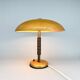 Lampe de table vintage Bauhaus en métal et bakélite