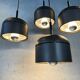 4x vintage pendant lamps – staff