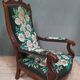 Fauteuil voltaire estampillé