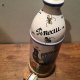Liqueur bottle "Pineau" earthenware