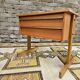 Small Scandinavian bedside table 1960 vintage