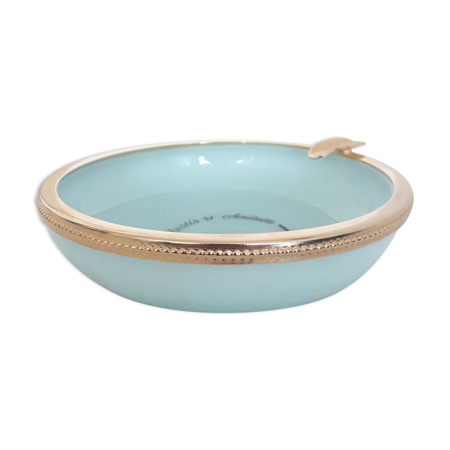 Vintage ashtray - pastis 51 - pastel blue opaline - 1970