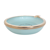 Cendrier vintage - pastis 51 - opaline bleue pastel - 1970