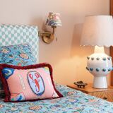 LargeBall Lamp Base Hague Blue, ES x Kinkatou