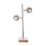 Seylumière vintage chrome Eyeball table lamp