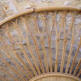 Headboard rattan and caning 2 people