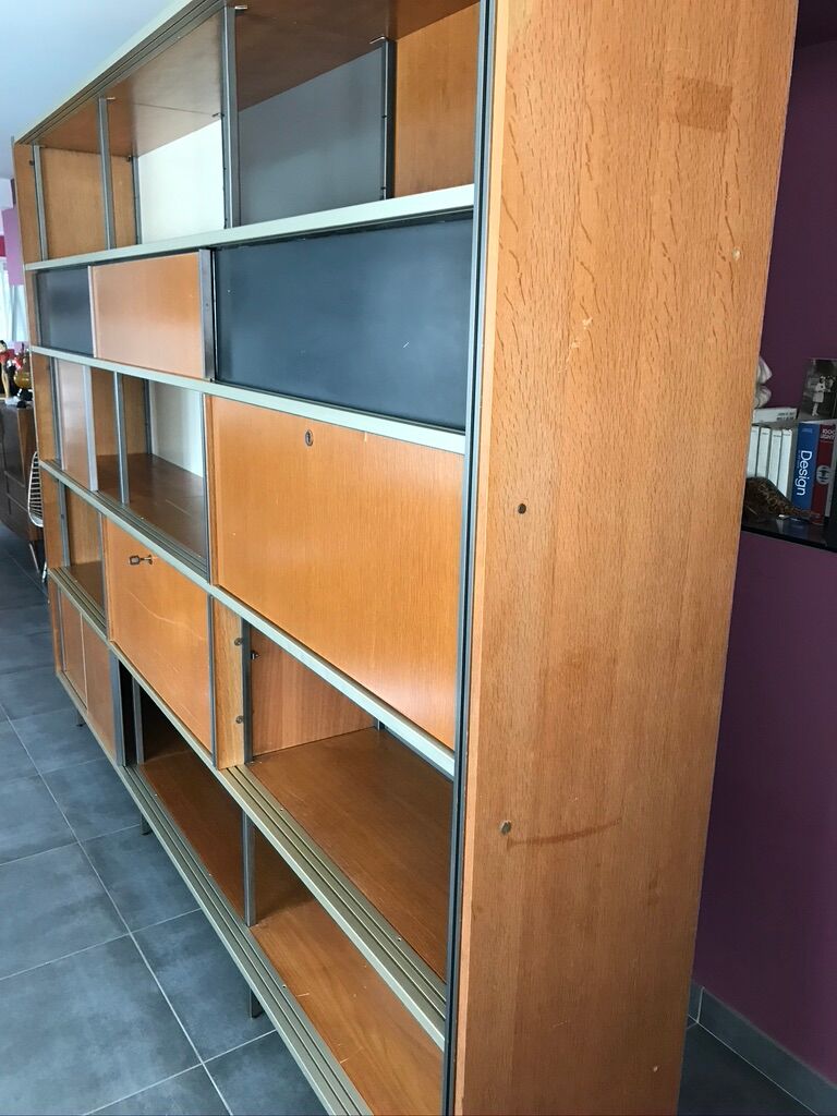 Adaptable library EFA Georges Frydman 1950/60