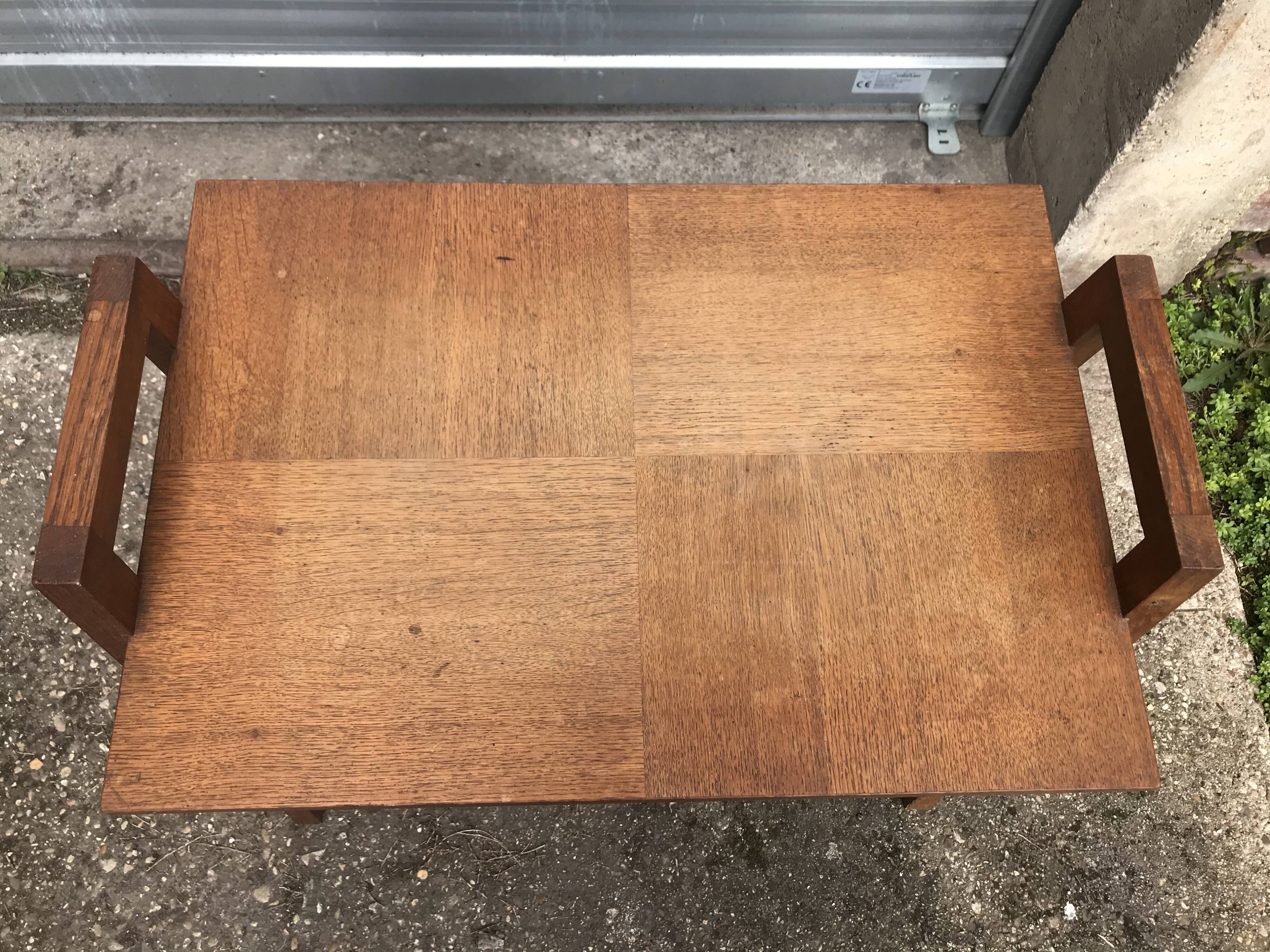 Oak side table 1950