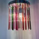 Mid-century design glass ceiling lamp, 1970s