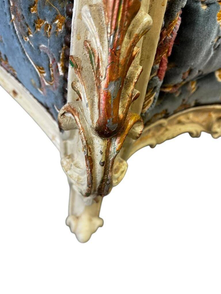 Vintage baroque armchair / armchair / armchair