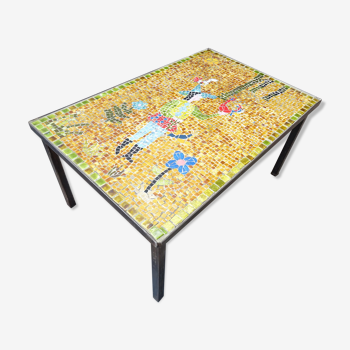 Table basse mosaïques