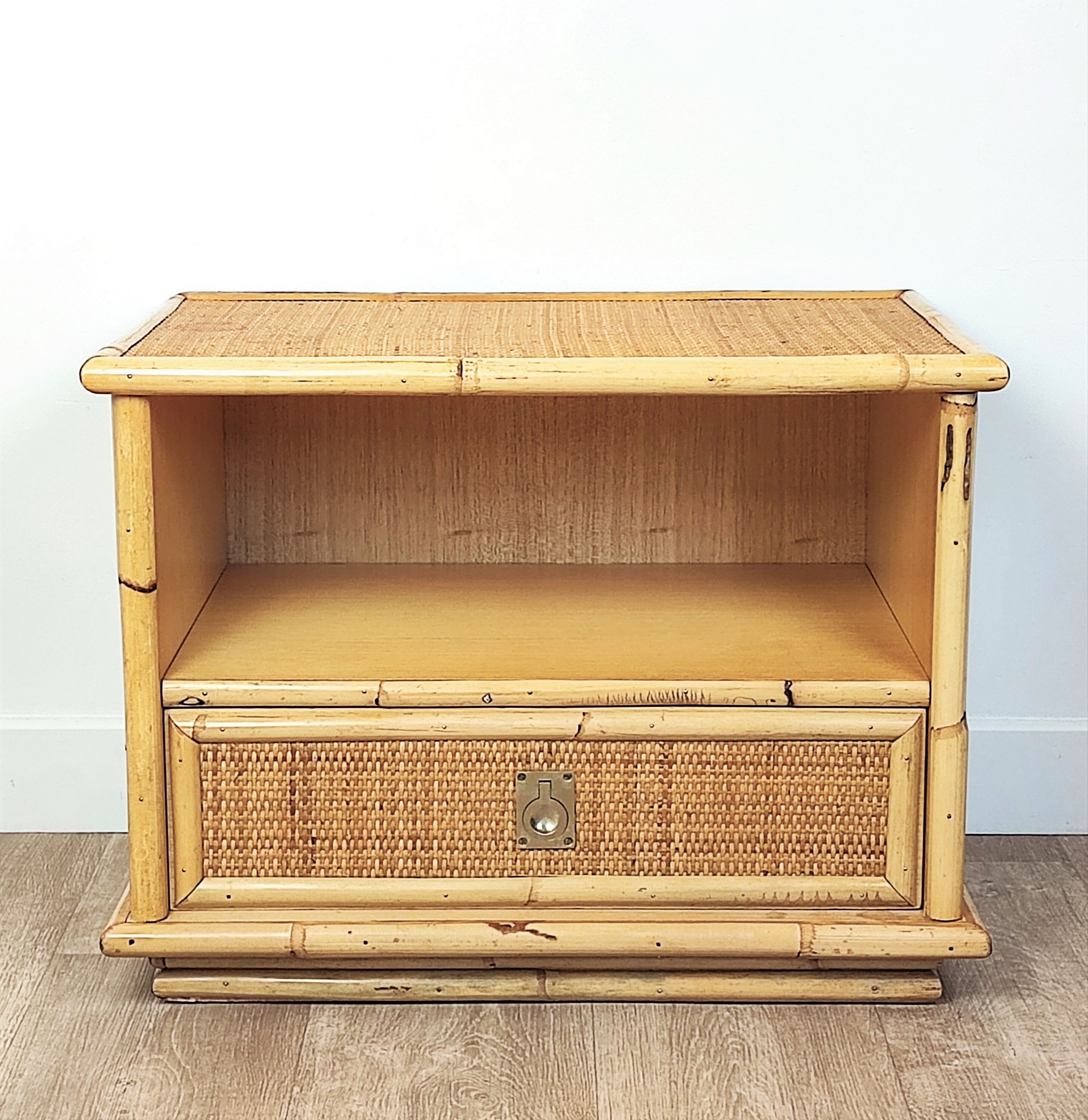 Rattan bedside Dal Vera