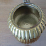 Brass pocket ashtray 60s 70s