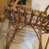 For child vintage rattan rocking chair