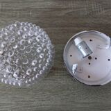 Vintage bubbled glass ceiling light