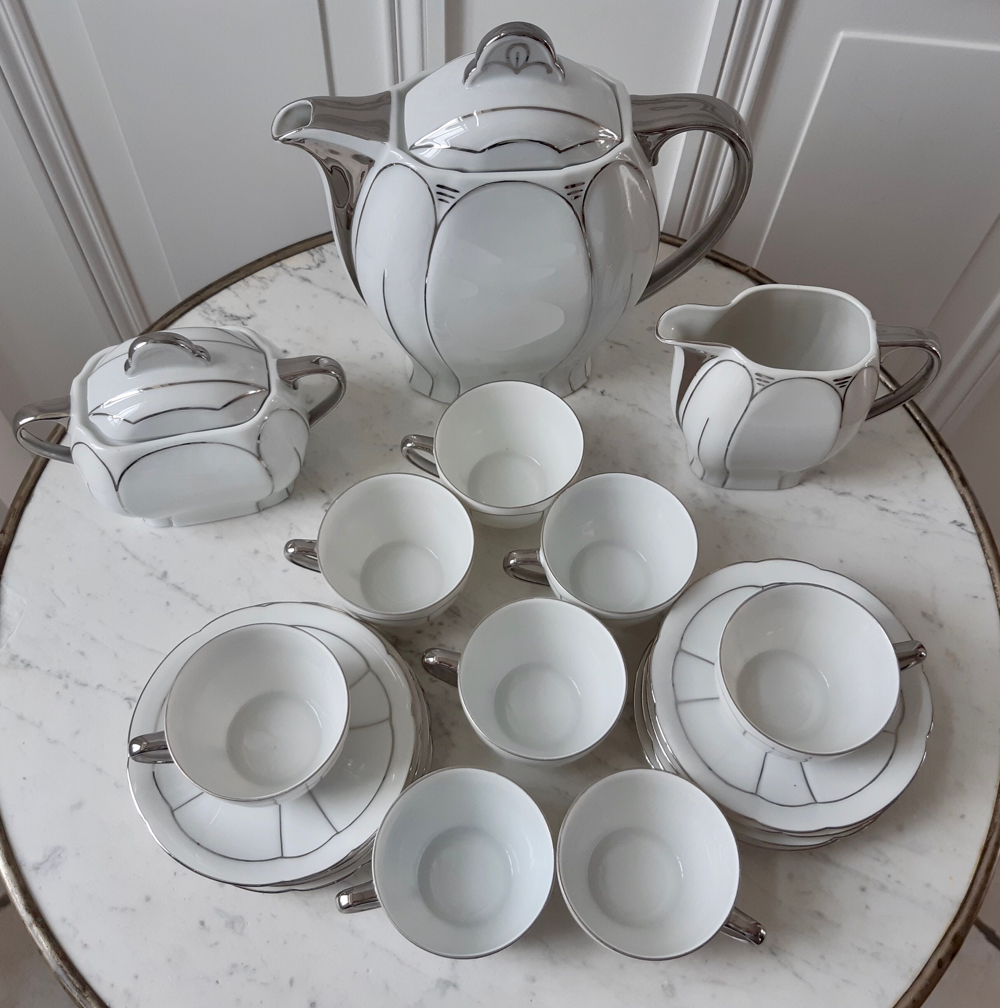 Art Deco coffee service