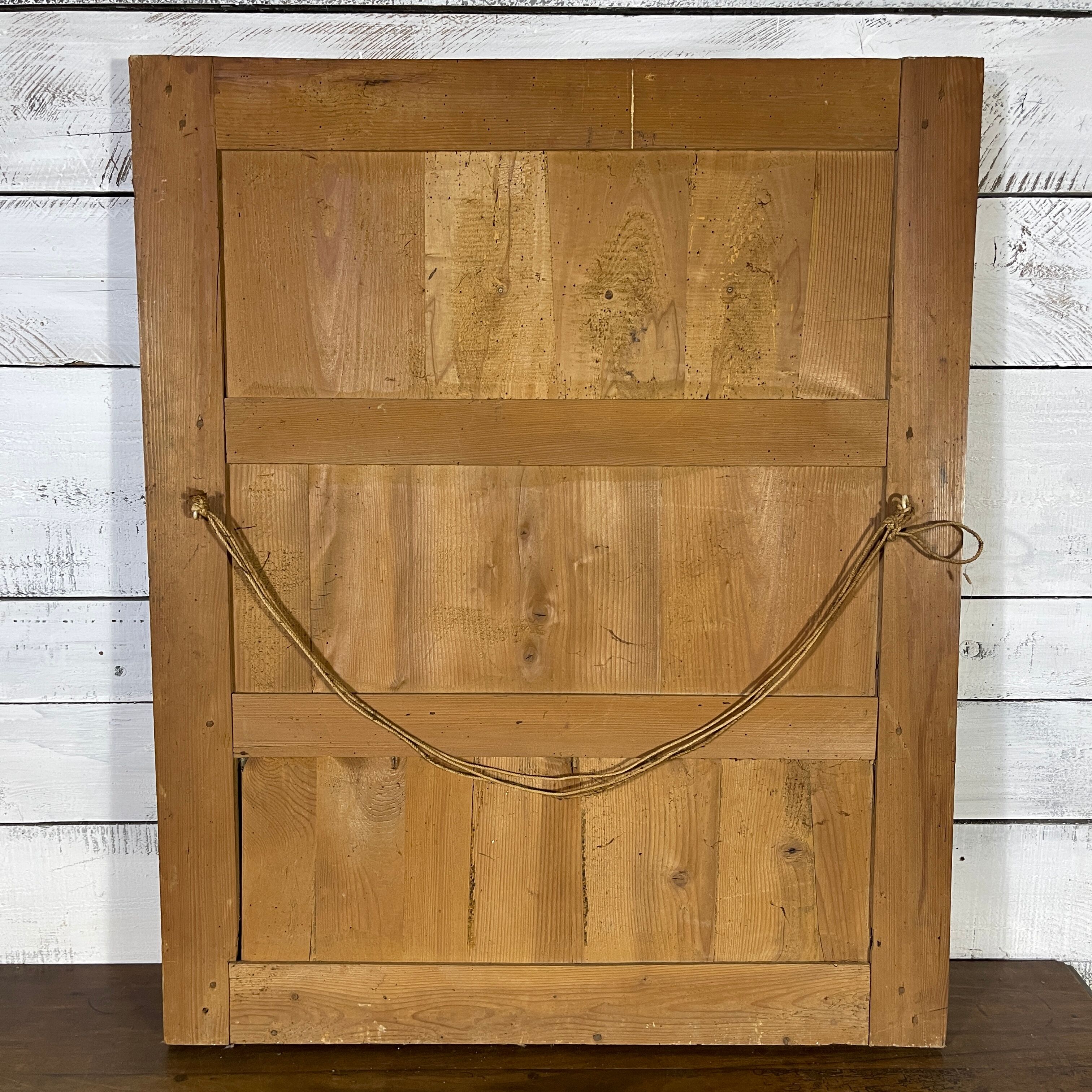 Old golden mirror 97 x 80