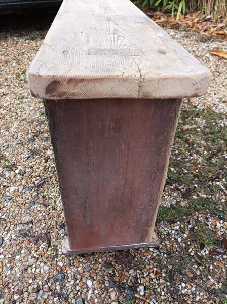 Solid wood farm bench dpm 1123783