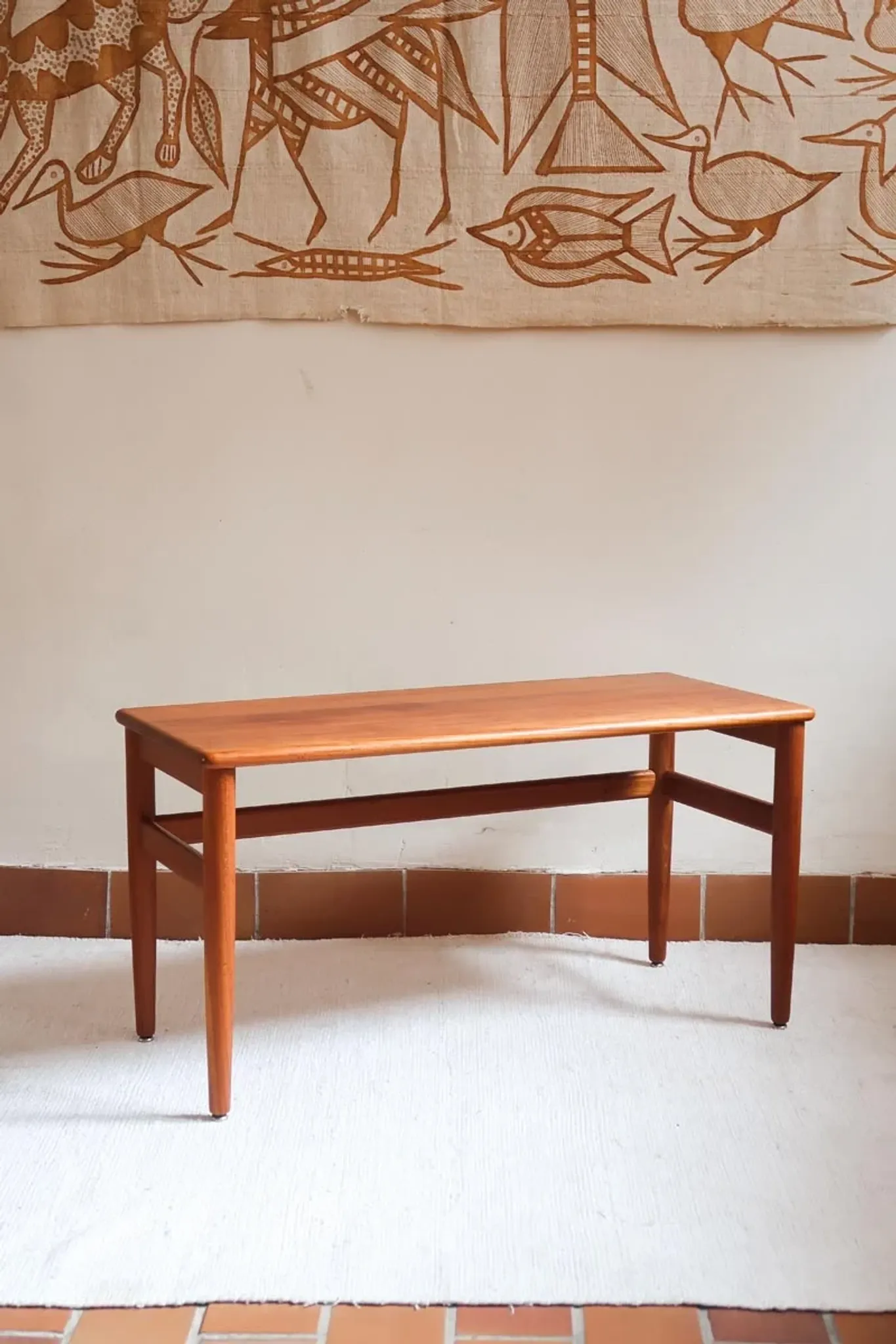 Scandinavian teak coffee table – Denmark, 1960s