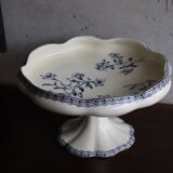 Iron earth compote bowl