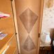 Grande armoire vintage en loupe de noyer - style Art Déco