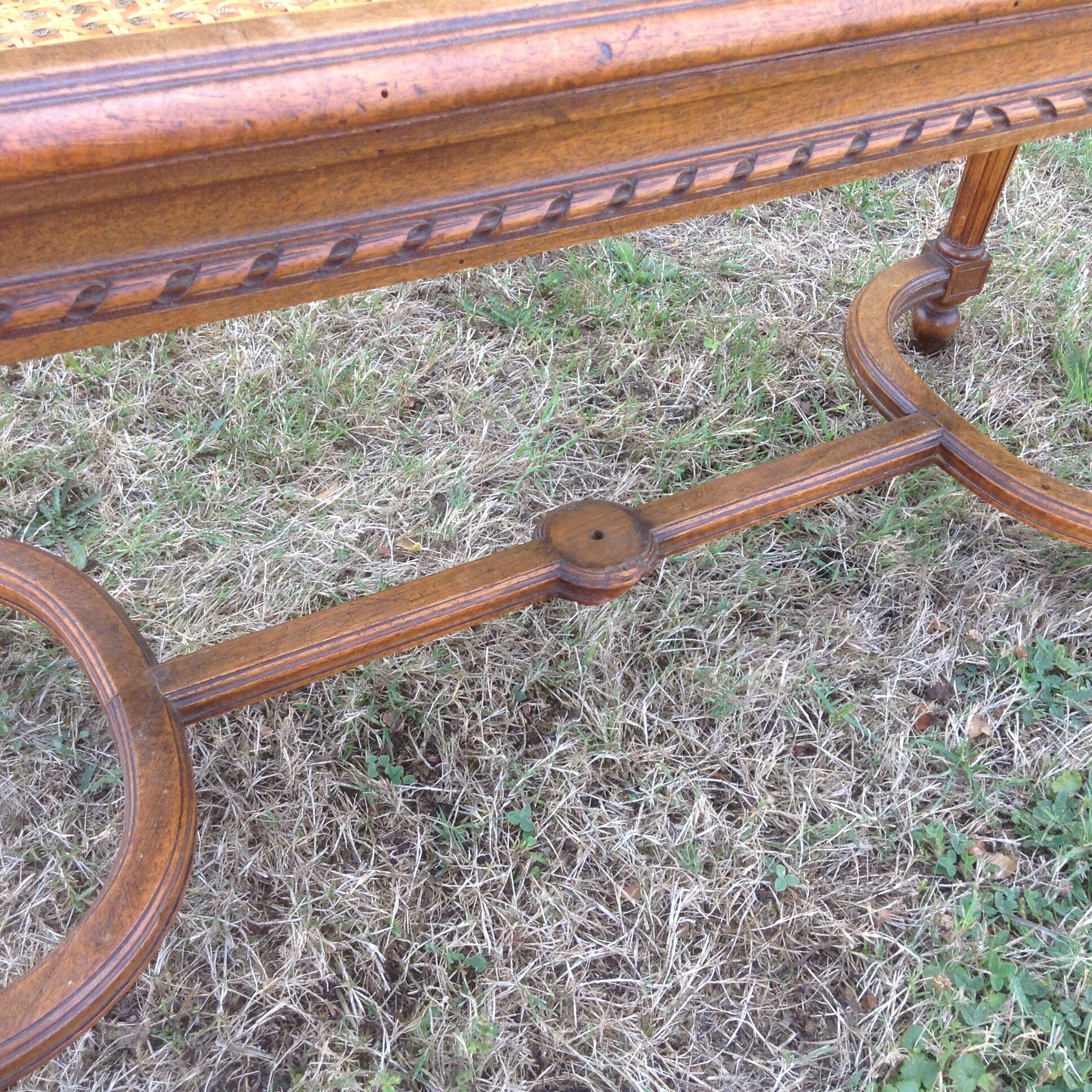 Louis XVI 19th piano bench