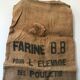 Authentic and old burlap bag 4 FARINE B.B