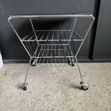 1950s rolling magazine rack