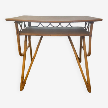 Rattan desk