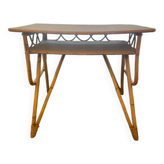 Rattan desk