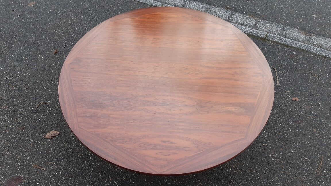 Rosewood coffee table 1970