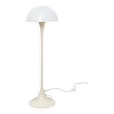 Vintage mushroom floor lamp in the style of Verner Panton's Panthella design.