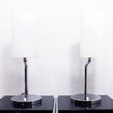 Pair of Italian design bedside lamps