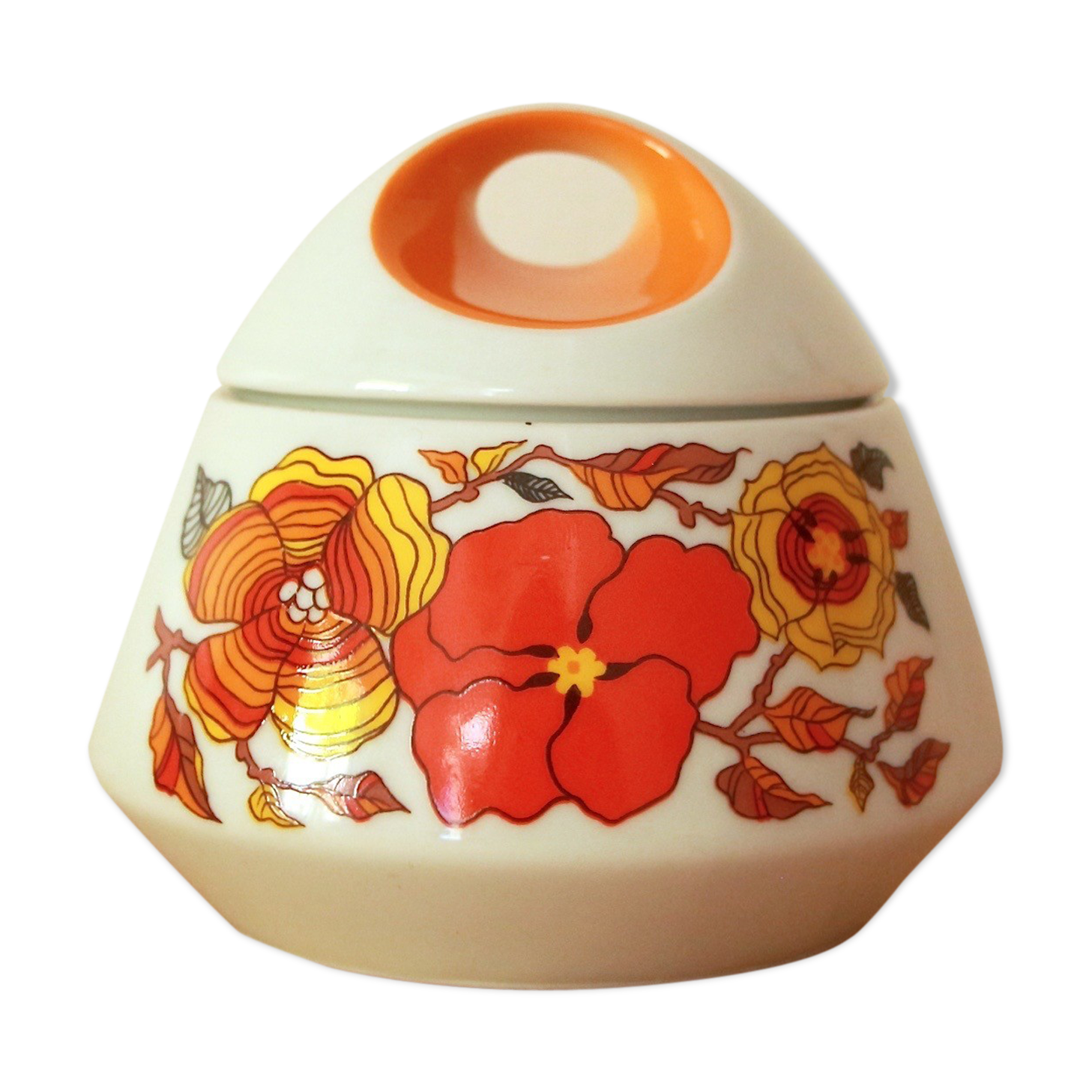 Sugar pattern flowers 70s