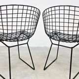 Vintage design wire chair model 420 Harry Bertoia Knoll 1970s