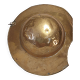 Old brass beard dish