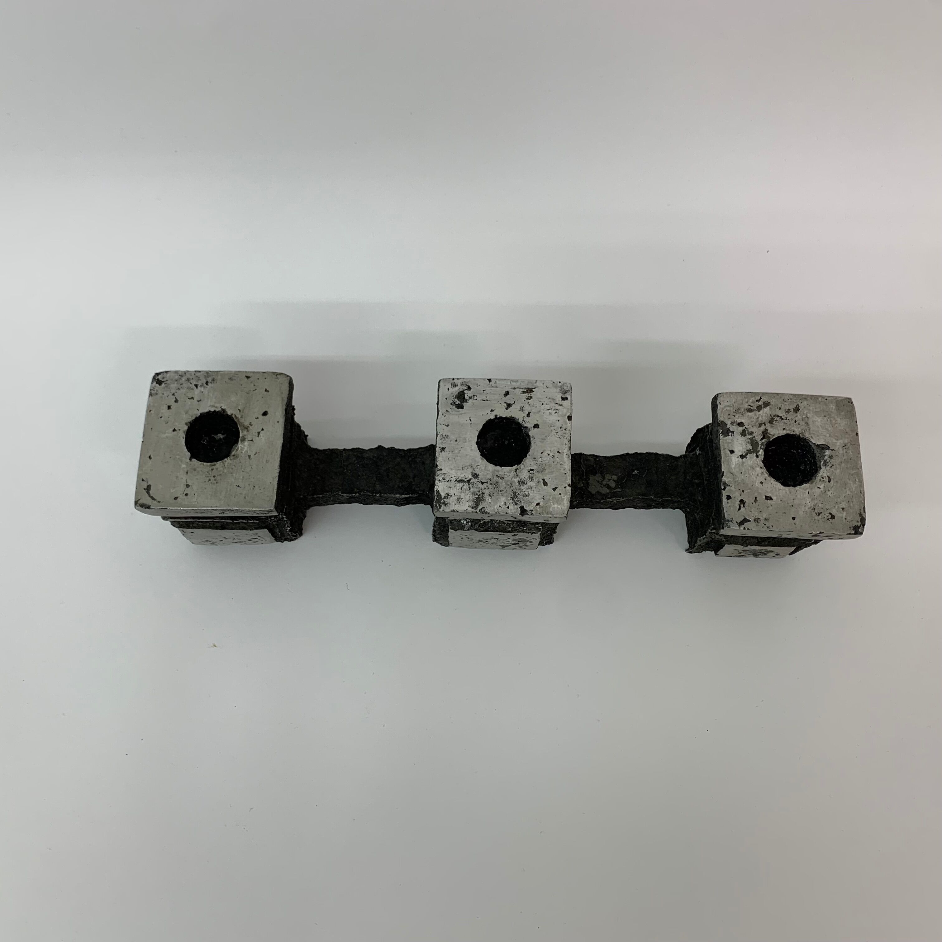 Mid-century design brutalist candle holder , 1970’s