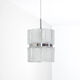 Mid Century Modern Textured Crystal Kaiser Chandelier , Germany 1960