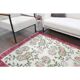 1970s Turkish Oushak Handmade Wool Cotton Beige Area Rug 127x235