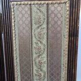 Wood and fabric screen