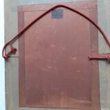 Photoengravure woman on horseback