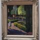 Original Impressionist Park Oil Painting