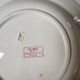 6 plates in iron clay U&C Sarreguemines Digoin