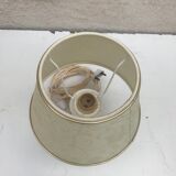 Lampe verre moulé années 70 vintage