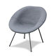 Fiber armchair by Claude Vassal Drivers Stores 1950