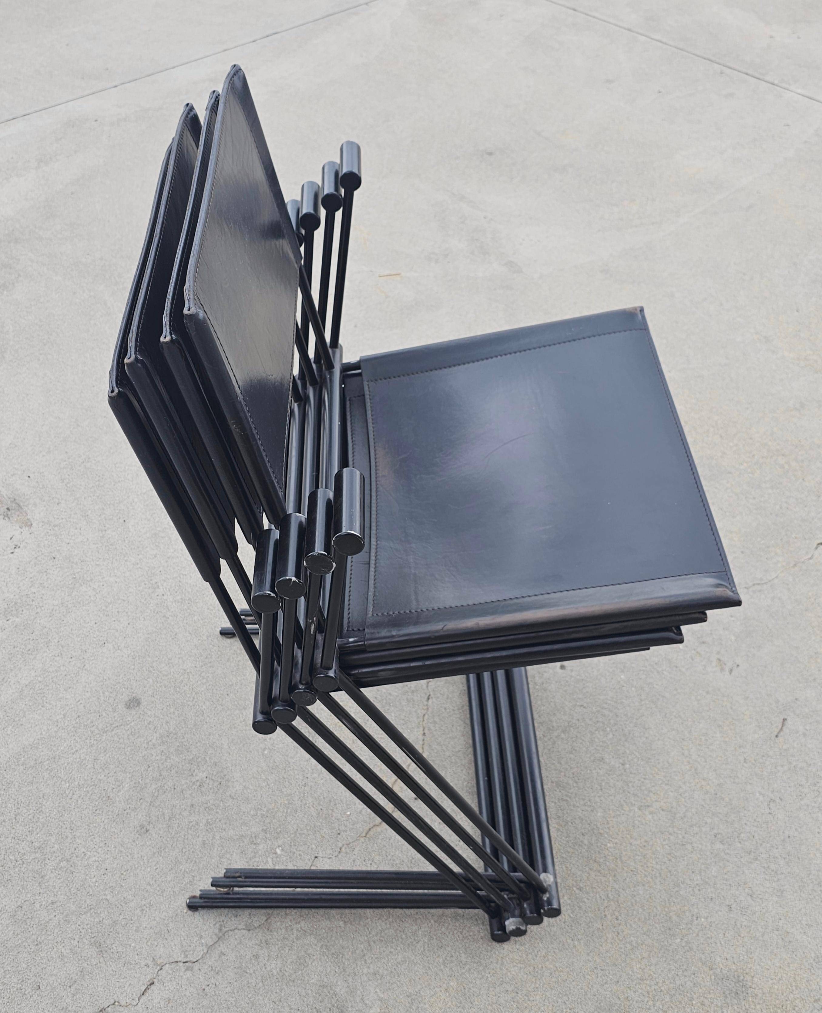 Set of 4 Ballerina chairs by Herbert Ohl for Matteo Grassi, 1990s.