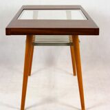 Table basse en verre de Jitona, années 60